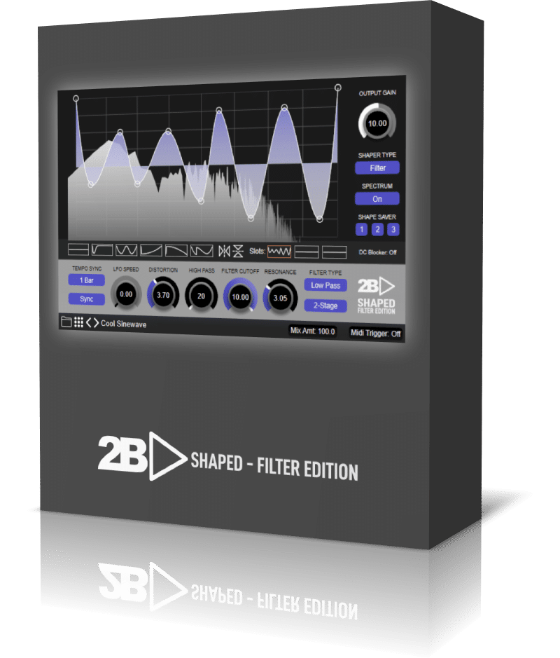 2b 2B Shaped – Filter Edition