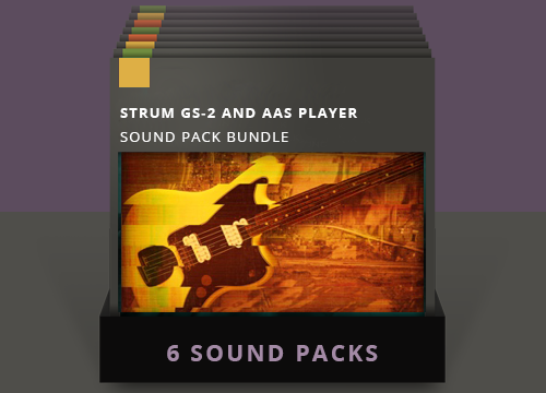 AAS Applied Acoustics Systems 6 Sound Packs Strum GS-2 & AАS Playеr