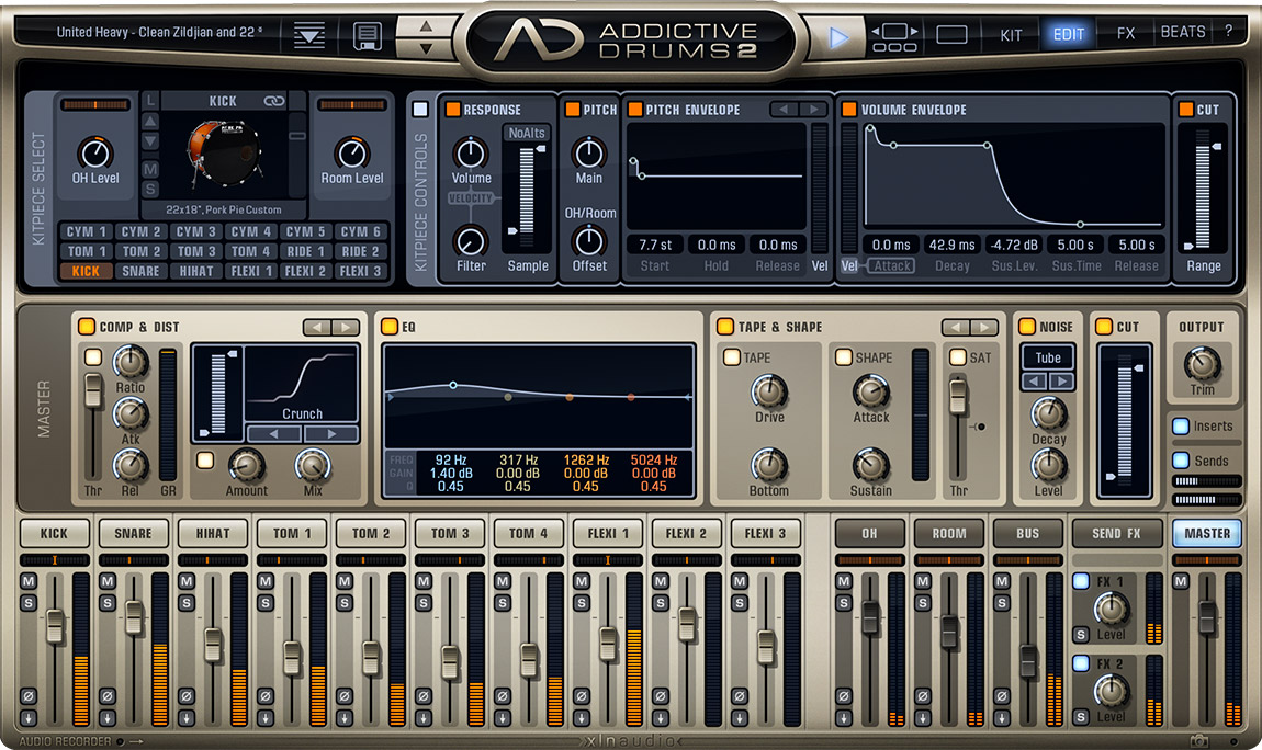 XLN Audio Addictive Drums 2 +++