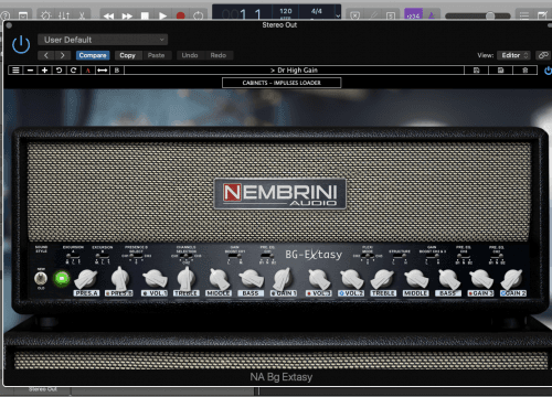 Nembrini BG Extasy Boutique Guitar Amplifier