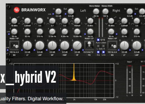 Brainworx Hybrid V2 EQ