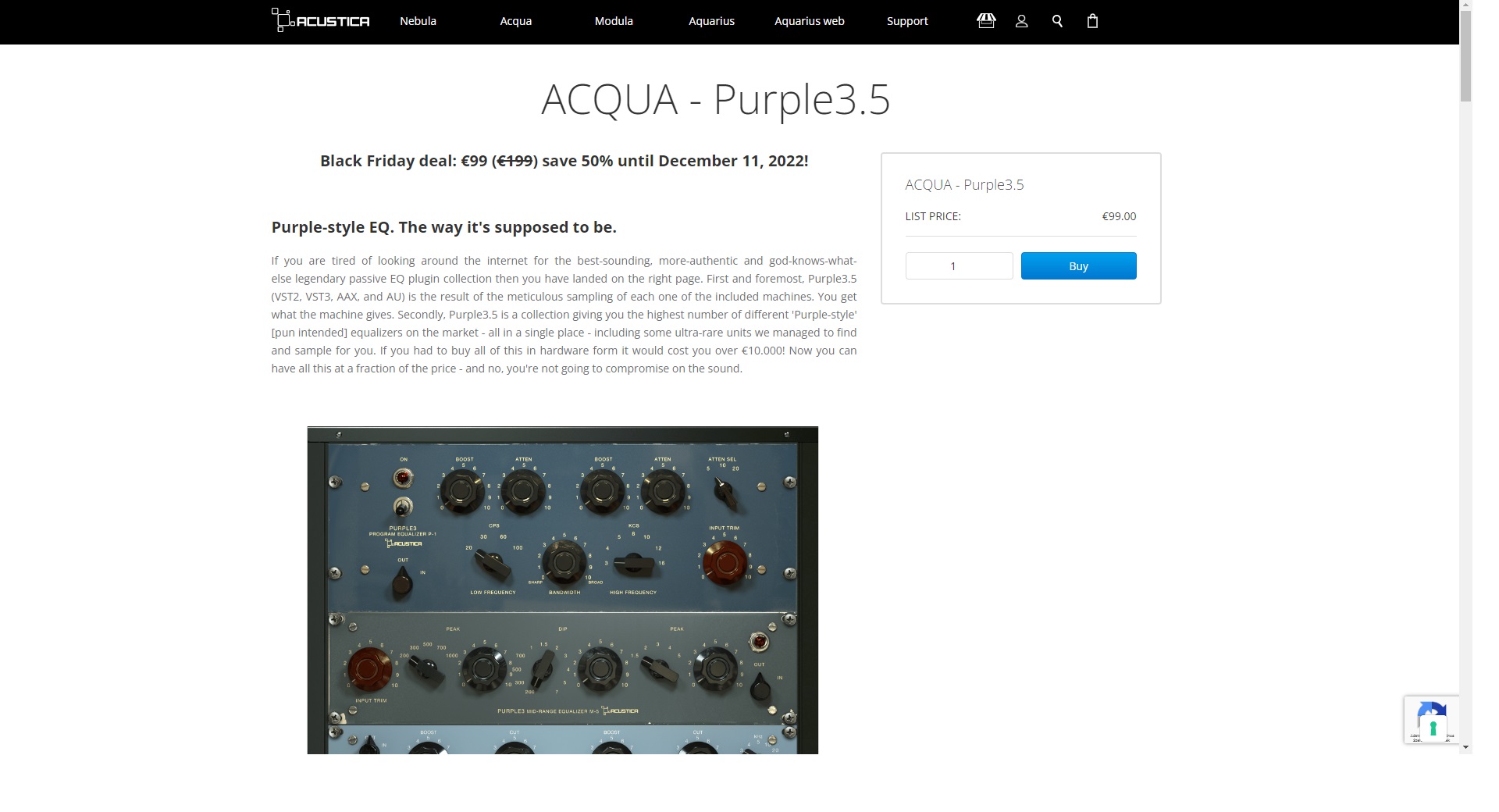 Acustica Audio Purple 3.5