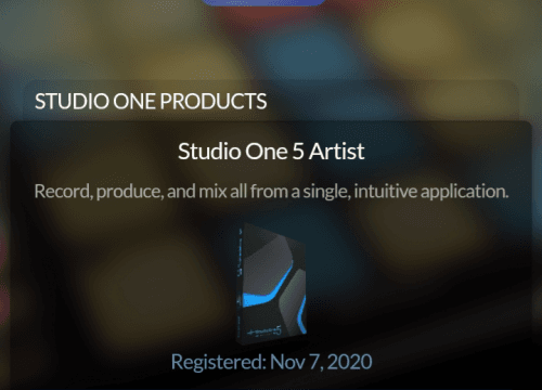 PreSonus Studio One 5 Artist
